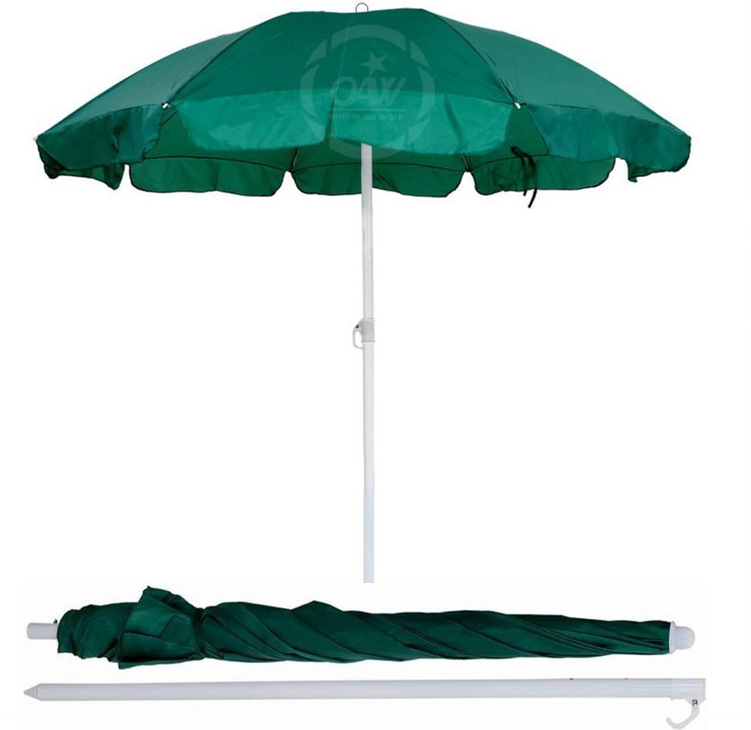 Online Ad Work Garden Umbrella Shop Resort Hotel Umbrella(Green)