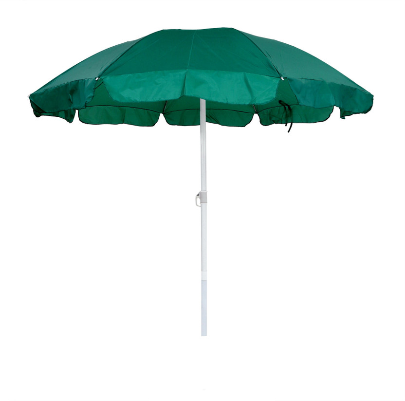 BLUEBUDS Outdoor Garden Umbrella Without Stand 36in/6ft, Hotel Beach Restaurants Big Size Umbrella(Green)