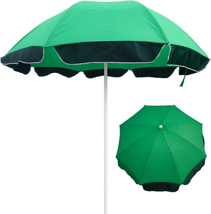 Dark Moon Outdoor Garden Umbrella 7ft Big Size for Hotel,Shop,Restaurant Outdoor Patio L6 Umbrella(Green)