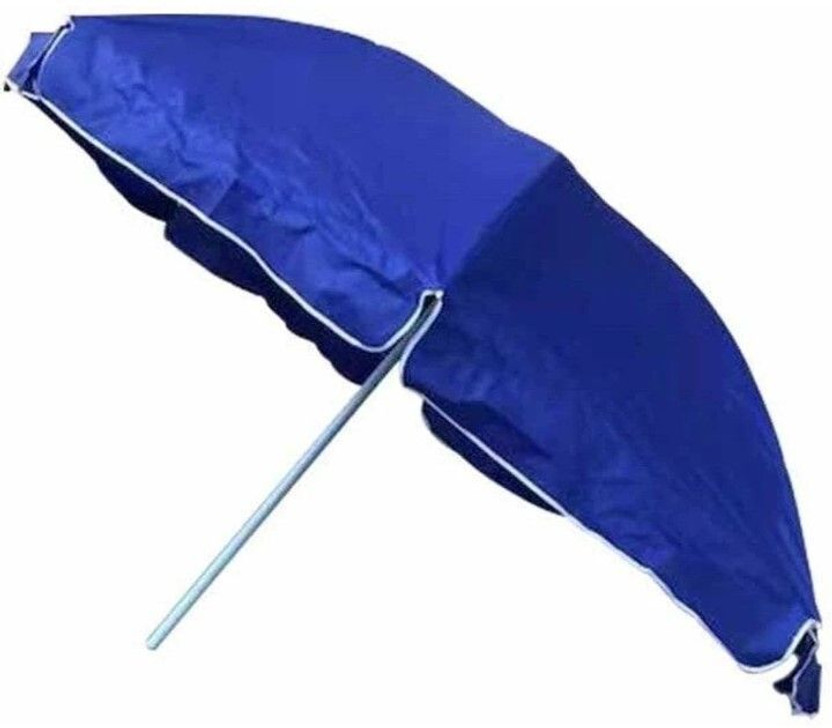 unicornstore Large Beach Shop Garden Umbrella | UV Protection Outdoor Sun Shade Canopy Umbrella(Blue)