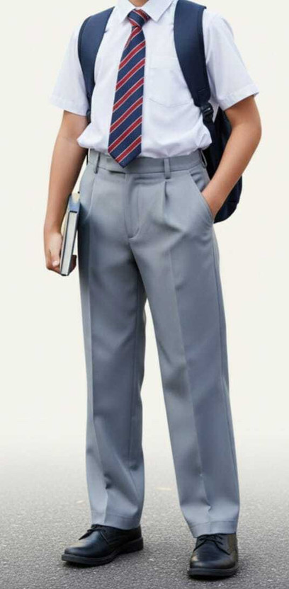 eduwear eduwear Grey Uniform Trouser(New Delhi) - Flipkart Deal