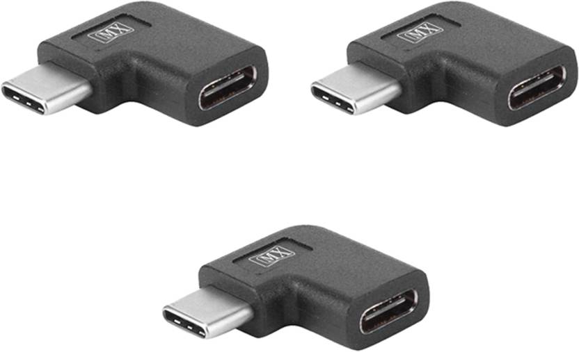 MX USB TypeC Male to USB TypeC Female Right Angle