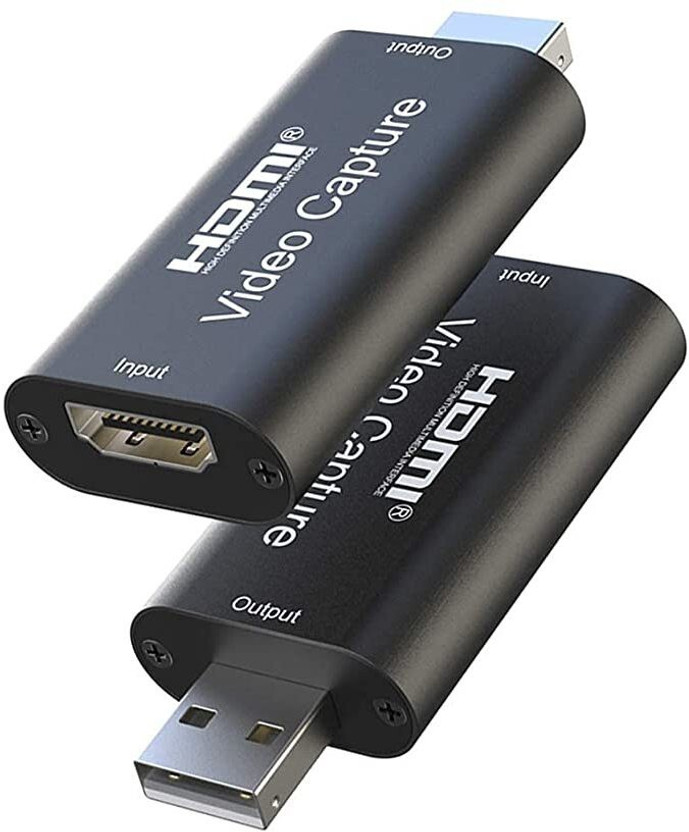 Etzin Etzin video capture card Usb2.0(Etzin-813HVC) USB Adapter(Black)