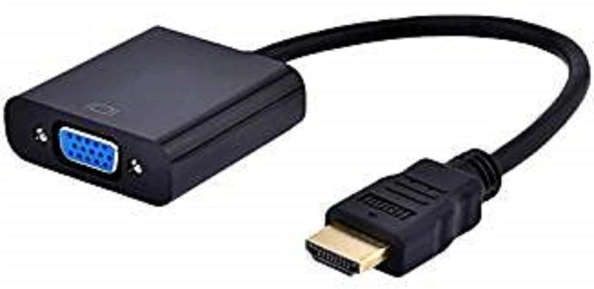 Bytecore Hdmi To Vga Converter Adapter Cable - The Simplest Converter HDMI Adapter Hdmi To Vga Converter Adapter Cable - The Simplest Converter HDMI Adapter USB Hub(Black)