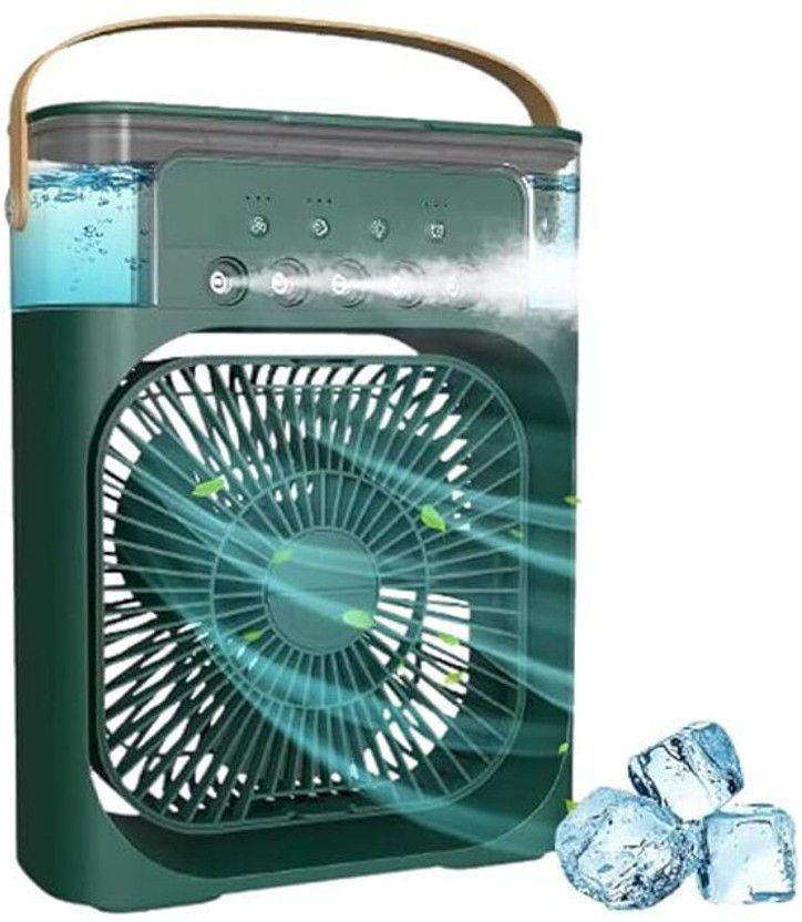 Epicestore Portable-Small-Air-cooler MINI-C-G USB Air Cooler(Green)