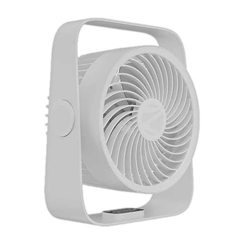 ZEBRONICS ZEBRONICS Upto 13h Backup, 3600mAh Rechargeable Battery, 4 Speed Modes Zeb-Heat Buster 300 USB Fan(White) - Flipkart Deal