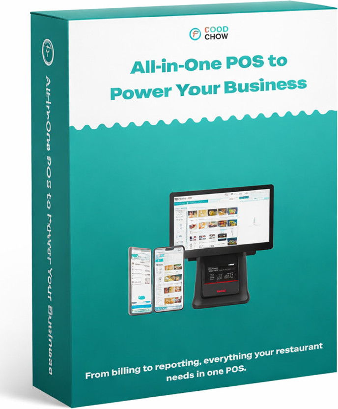 FoodChow Premium Billing POS Software for Cafe, Restaurants, Bakery, Cloud Kitchen Premium NA