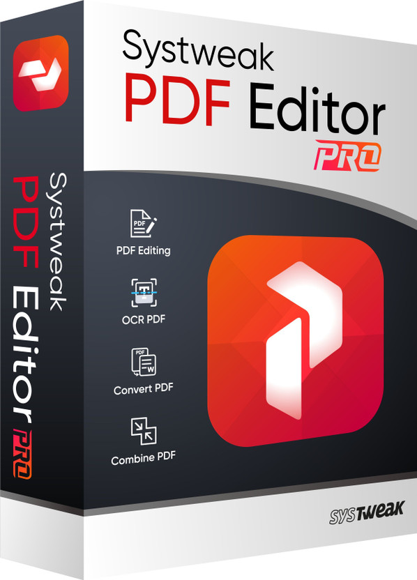 systweak PDF Editor Pro(1 Year, 1 PC)