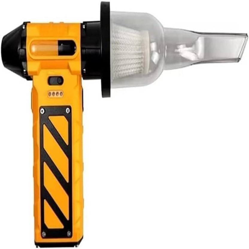 Milixir Portable Car Vacuum Cleaner Cordless USB Rechargeable, Emergency Washable Filter Vacuum Cleaner Filter