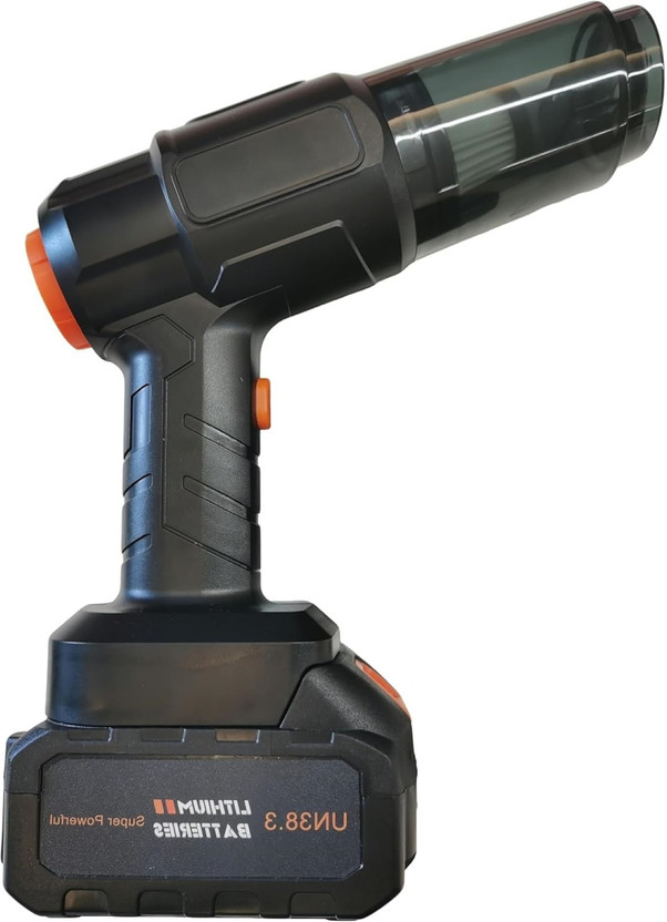 ASTOUND Portable Cleaning Tool with Washable Filter Cordless Vacuum Cleaner with Anti-Bacterial Cleaning, Reusable Dust Bag(Black)