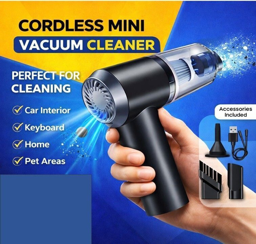 JAXHOM Vaccum cleaner| Vacuum cleaner | 3-in-1 Cordless Vacuum Cleaner | car vaccum Wet & Dry Vacuum Cleaner with 2 in 1 Mopping and Vacuum(Black)