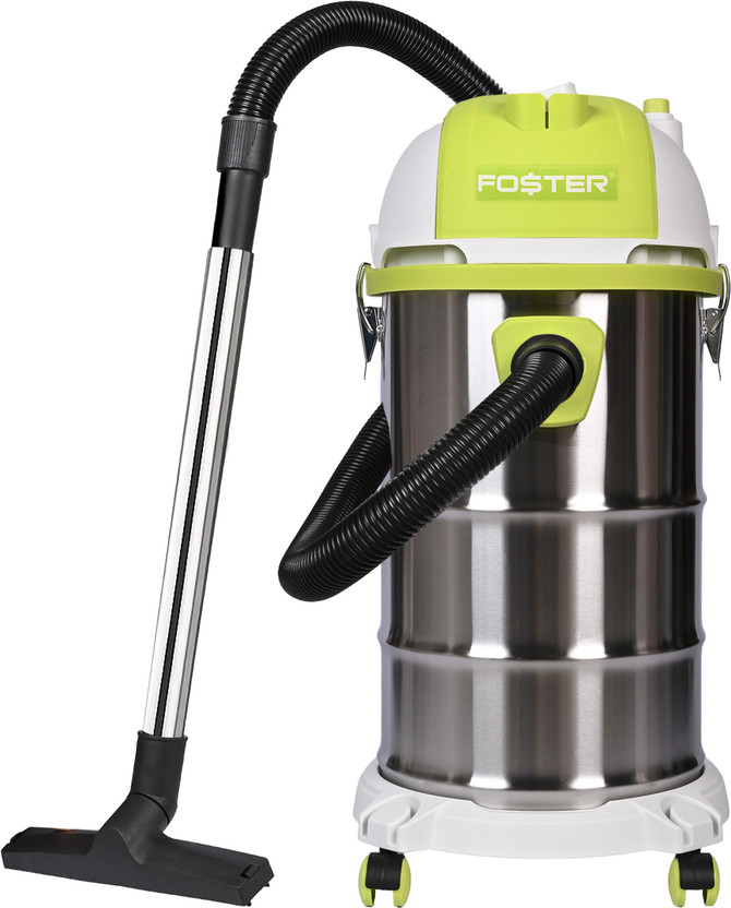 FOSTER WD-20 Wet & Dry Vacuum Cleaner | 21.5kPa, 20 Ltrs | 1600W | Wet & Dry Vacuum Cleaner with 2 in 1 Mopping and Vacuum, Anti-Bacterial Cleaning, Reusable Dust Bag(Mint Green)