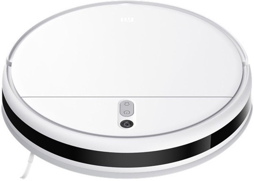 Mi MJSTL Robotic Floor Cleaner with 2 in-1 Mopping and Vacuum 2200 Pa Powerful Suction, 450 mL Large-Capacity Dustbin, Electronically-Controlled 270 mL Water Tank (Google Assistant and Alexa)(White)