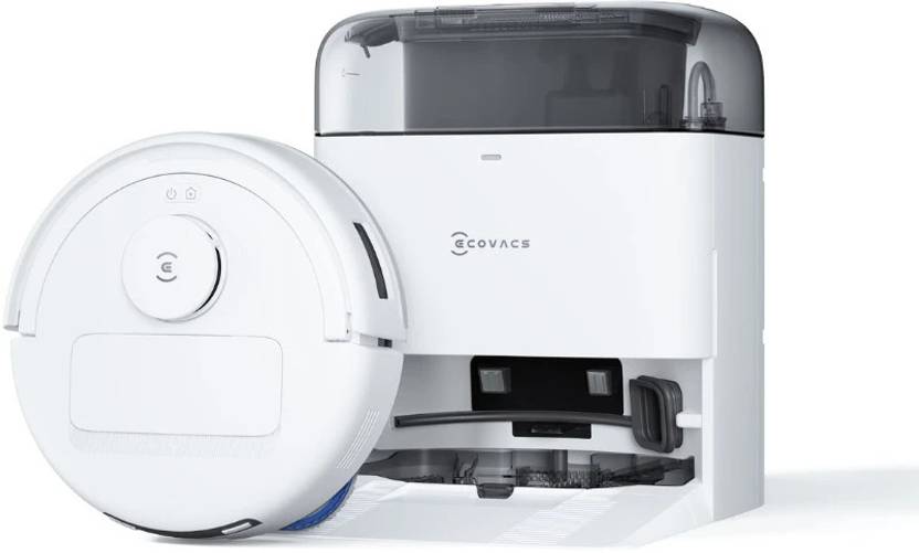 ECOVACS DEEBOT MINI Robotic Floor Cleaner Robotic Floor Cleaner with 2-in-1 Mopping & Vacuum, 9000Pa Suction, Anti-Bacterial Cleaning (WiFi, Google As