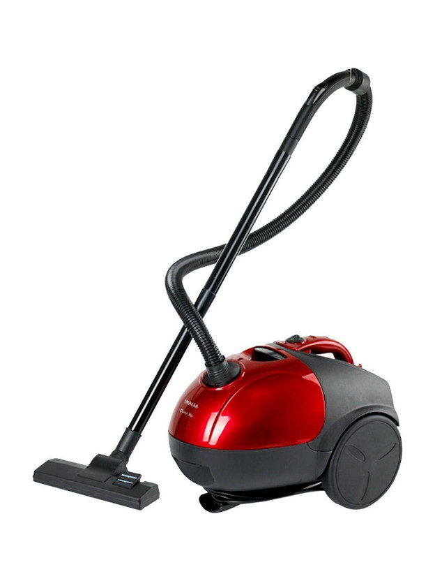 Inalsa QuickVac Bagless Dry Vacuum Cleaner with Reusable Dust Bag(Red, Black)