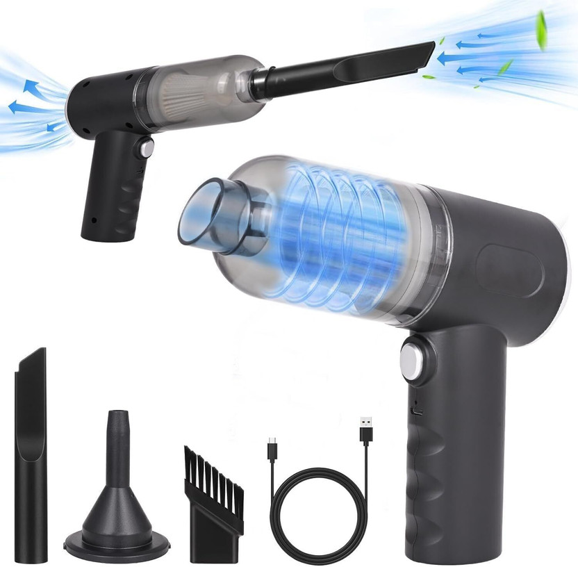 Jaxhom wireless vaccum cleaner car| vacuum cleaner for car |car vaccum cleaner wireless Cordless Vacuum Cleaner with 2 in 1 Mopping and Vacuum (Google Assistant)(Black mini vacuum cleaner | vaccum cleaner machine for car)