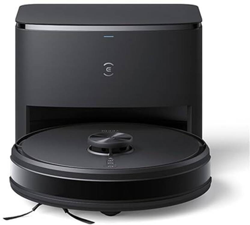 ECOVACS Y1 Pro Plus Robotic Floor Cleaner with 2 in 1 Mopping and Vacuum (WiFi Connectivity, Google Assistant and Alexa) (Black)