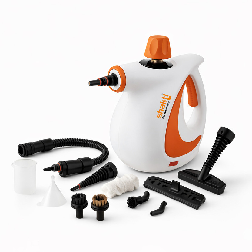 Shakti Technology ‎Steam Blast Window Cleaner(white & orange)