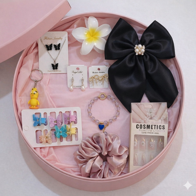 Mohmit Mart Jewellery, Gift Box, Jewellery, Keychain, Bracelet Gift Set