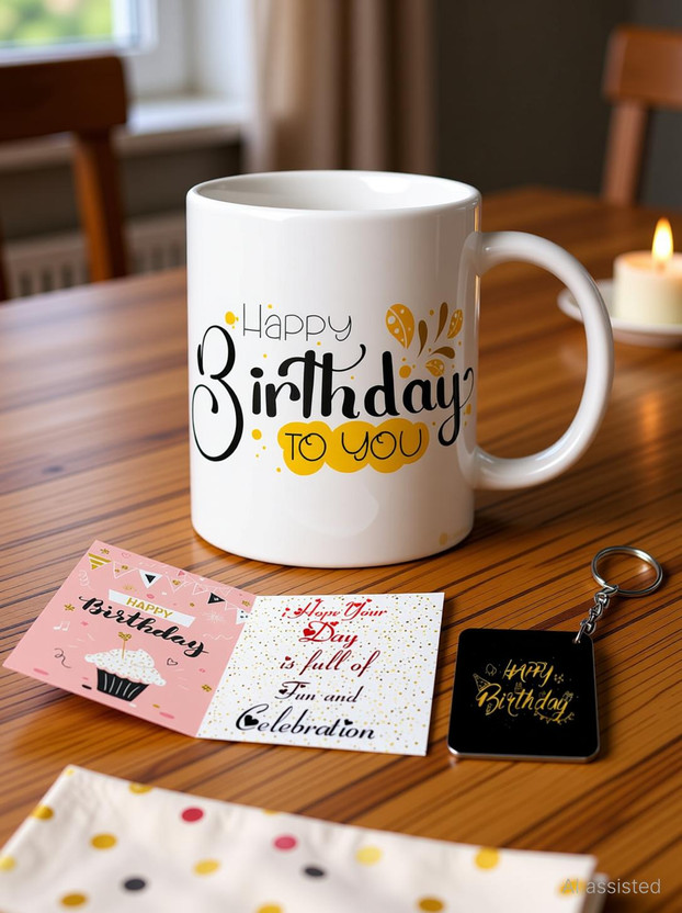 GiftsOnn GiftsOnn Mug, Keychain, Greeting Card Gift Set - Flipkart Deal