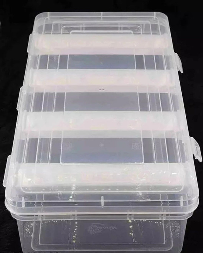 Mohania cryst Cosmetic & Make-up Organizers(White, Plastic)
