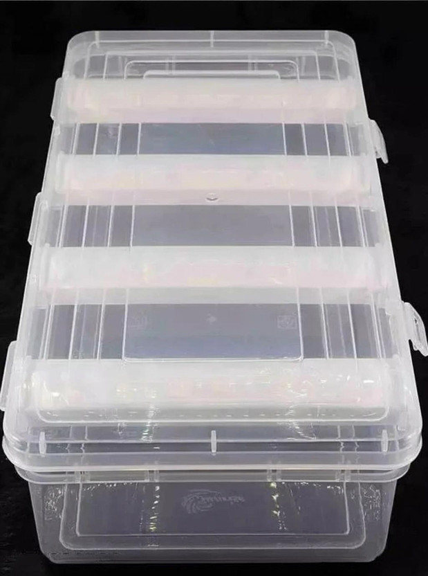 Mohania cryst Cosmetic & Make-up Organizers(White, Plastic)