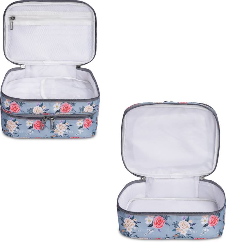 KSM FAB Medium size vanity box for cosmatics, Makeup and jewellery Makeupbox, Multipurpose