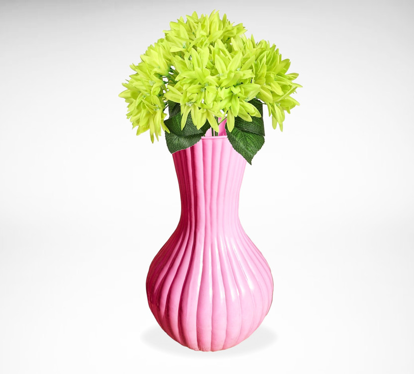 AGAMI AGAMI Glass Vase(8 inch, Pink) - Flipkart Deal