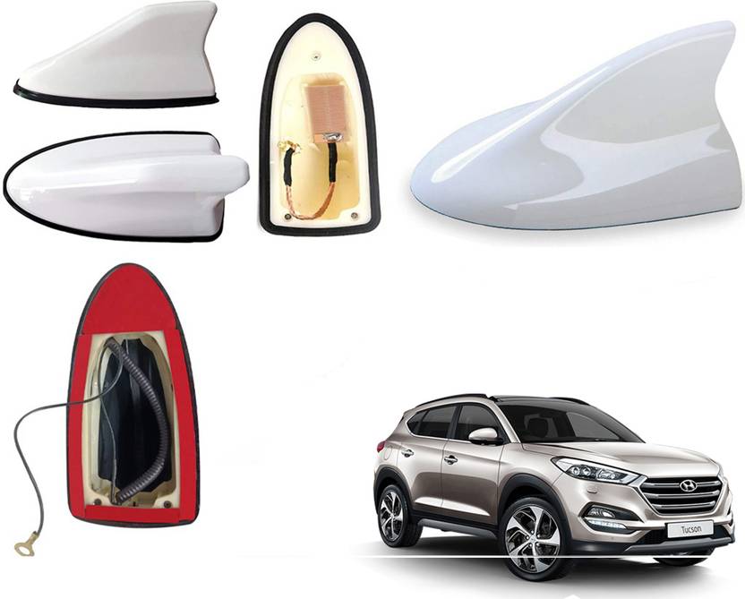Automotive Prist Car Antenna Hyundai tucson White Shark Fin Replacement