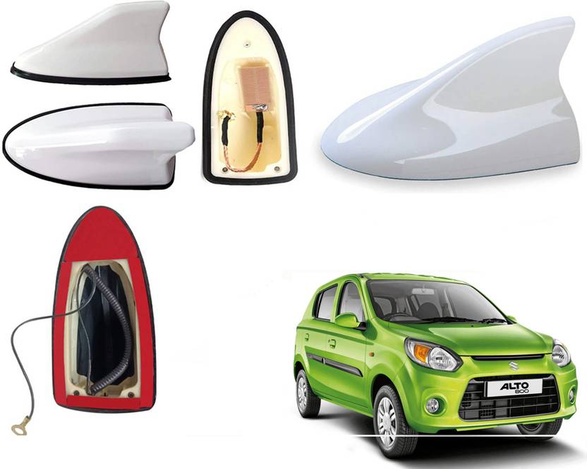 Automotive Prist Car Antenna Maruti Suzuki Alto 8002016 White Shark