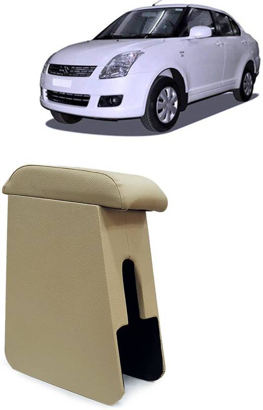 AUTOSITE Custom Fit Wooden Console/Arm Rest for Maruti Suzuki Swift
