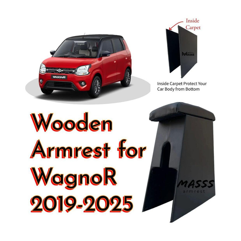 Redefine Redefine Things Wooden car armrest for WagonaR 2019 to 2023 Car Armrest(Maruti, WagonR) - Flipkart Deal