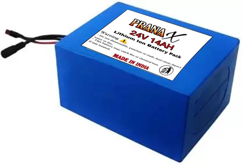 Pranax Rechargeable 24V 14AH Lithium Ion Battery Pack For Multipurpose