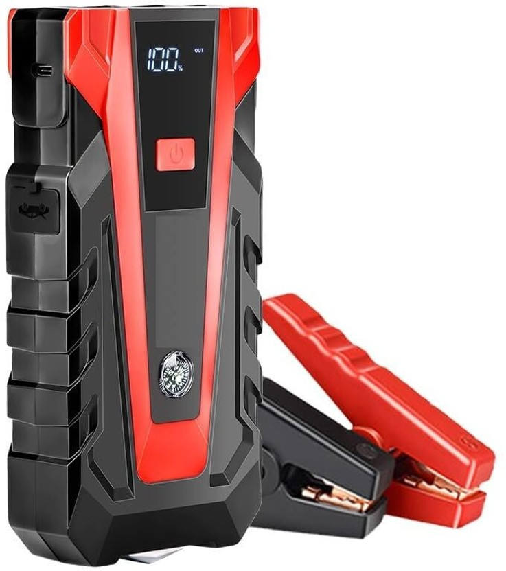 FEXMY FEXMY Car Jump Starter Portable Emergency Battery Booster with Smart Digital Display 12000 Ah Battery for All Vehicles - Flipkart Deal