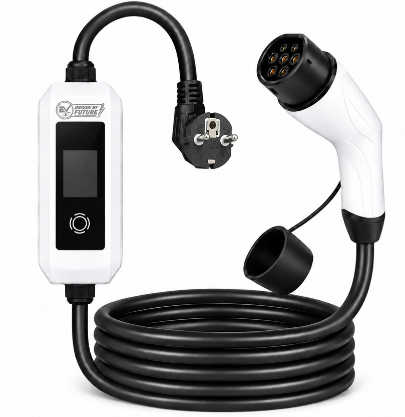 EV EV MASTER Portable EV Charger 3.5KW 16A, Level 2 EV Charging Cable 16 Ah Battery for Car - Flipkart Deal
