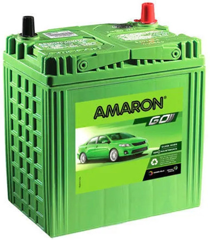 Amaron with Exchange and Doorstep Installation Amaron GO AAM-GO-00050B24L (50AH) 50 Ah Battery for Car