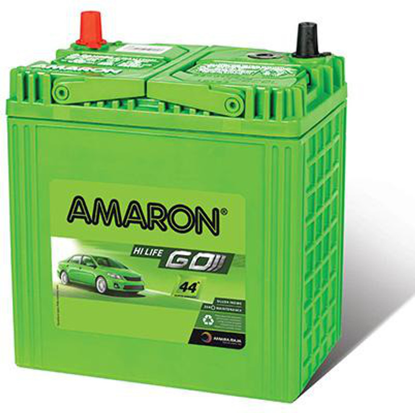 Amaron with Exchange and Doorstep Installation Amaron GO AAM-GO-00038B20L (35AH) 35 Ah Battery for Car