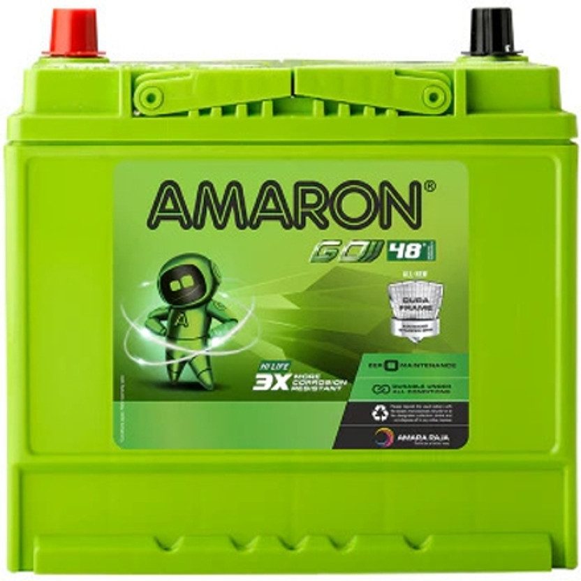 Amaron with Exchange and Doorstep Installation Amaron GO AAM-GO-00085D23R (65AH) 65 Ah Battery for Car
