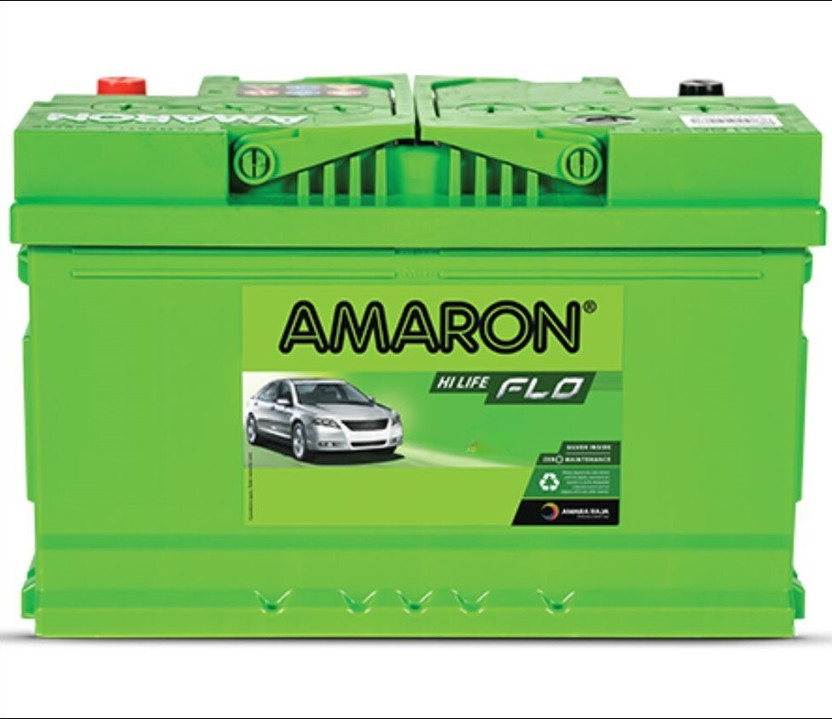 Amaron with Doorstep Installation AAM-FL-566112060_1BS 66 Ah Battery for Car