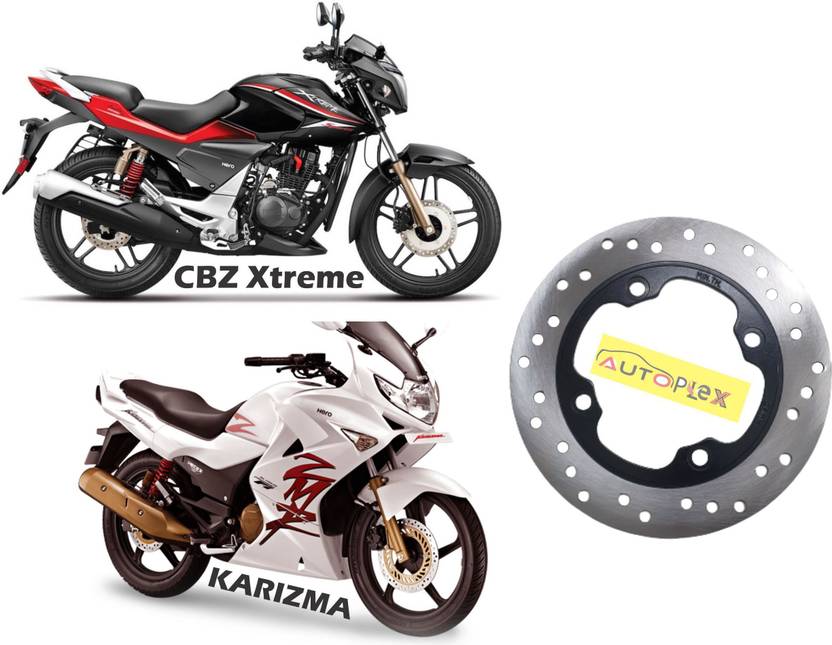 AUTOPLEX Rear Brake Disc Plate Compatible For CBZ Xtreme / Hero Karizma
