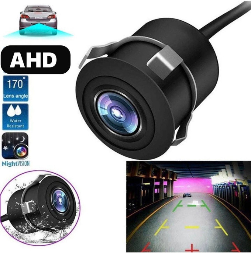 CARMOD AHD Car Rear Reverse Parking Camera AHD 1080p Night Vision 170° Wide Angle Reverse Assist Camera System(1 Camera, 1080p)