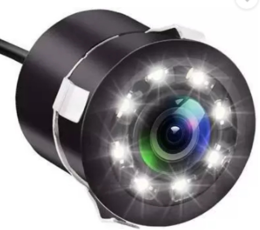 HALLOWS Auto Addict Car Reverse Parking Camera Night Vision Vehicle Camera System Reverse Assist Camera System(1 Camera, 720P)