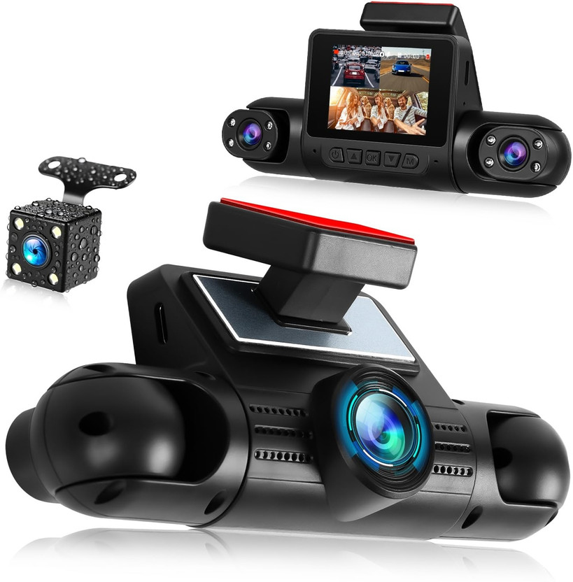 GUPTAVISION GUPTAVISION 4 Camera Car Dash Cam DVR 1080P Full HD with Night Vision, Dashboard Camera System(4 Camera, 1080P Full HD, HD Recording) - Flipkart Deal