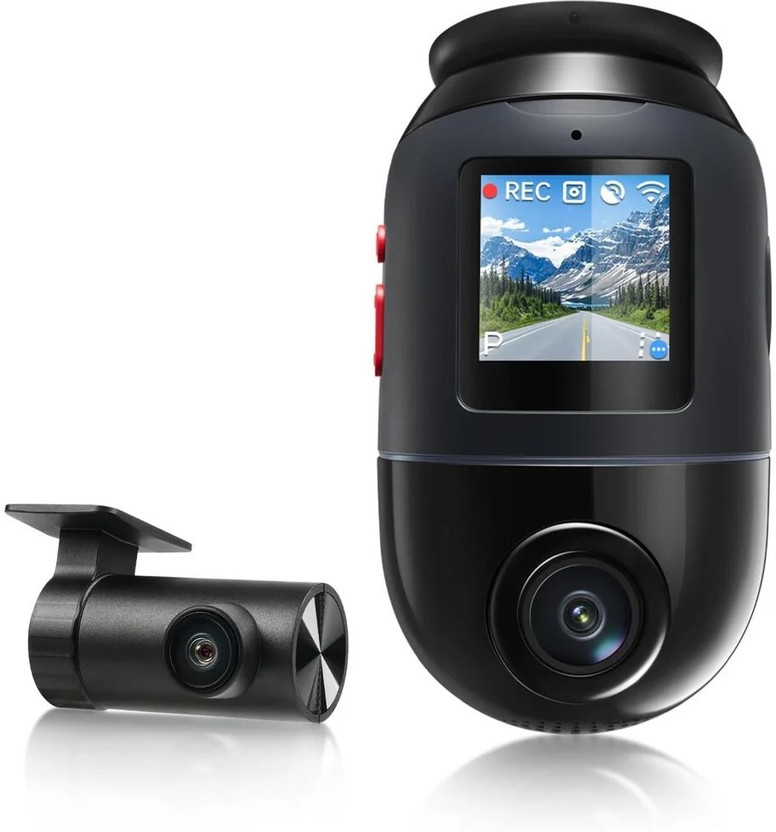 70MAI 4K HDR Omni DashCam, Dual STARVIS 2 IMX 678 & IMX 662, AI Motion Detection Reverse Assist Camera System(2 Camera, 4K HDR 2160P, Full HD HDR 1080P)