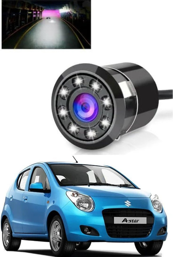 AARSH CREATION NEW Reverse Parking Camera with HD Night Vision 8 LED Reverse Assist Camera System(1 Camera, 720*1080)