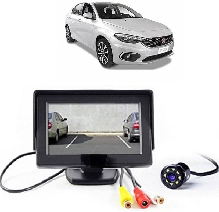 Genipap Parking Assistance Monitor With 8 Led Night Vision Car Reverse