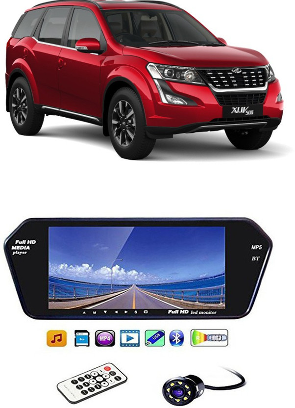 Enfield Works Full HD Touch Screen Bluetooth LED Screen & LED Reverse Camera E-1082 Reverse Assist Camera System(1 Camera, 480 x 234)