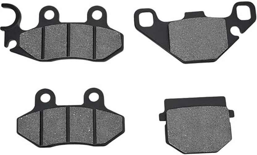 micromia Premium Front & Rear Combo Brake Disc Pad Set OEM-Precision Fit Vehicle Disc Pad(Pack of 2)