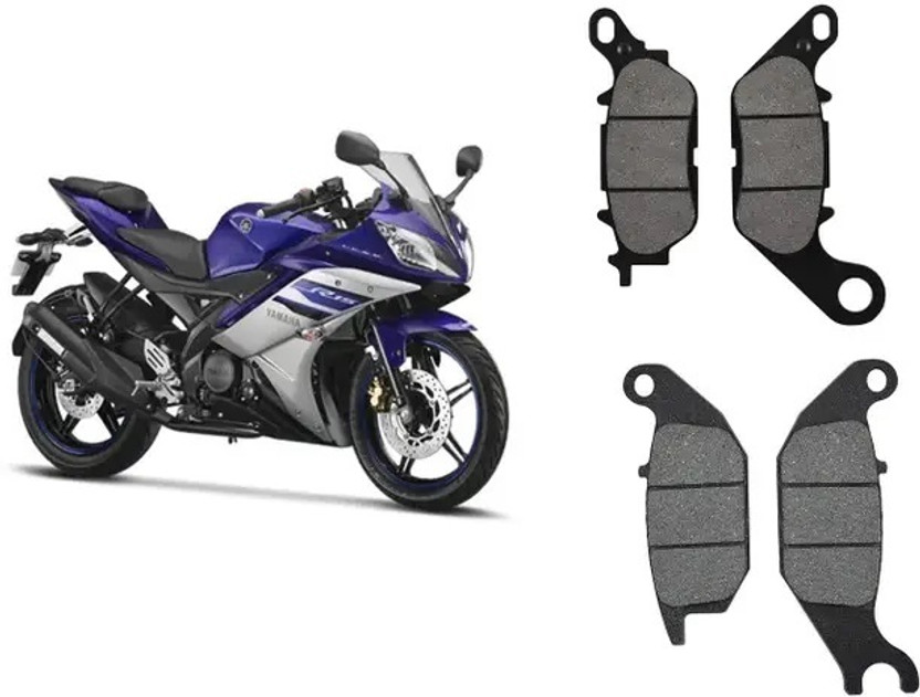 De Venta DISC BRAKE PAD FRONT & REAR R15 V2 Vehicle Disc Pad (Pack of 2) Vehicle Disc Pad(Pack of 2)