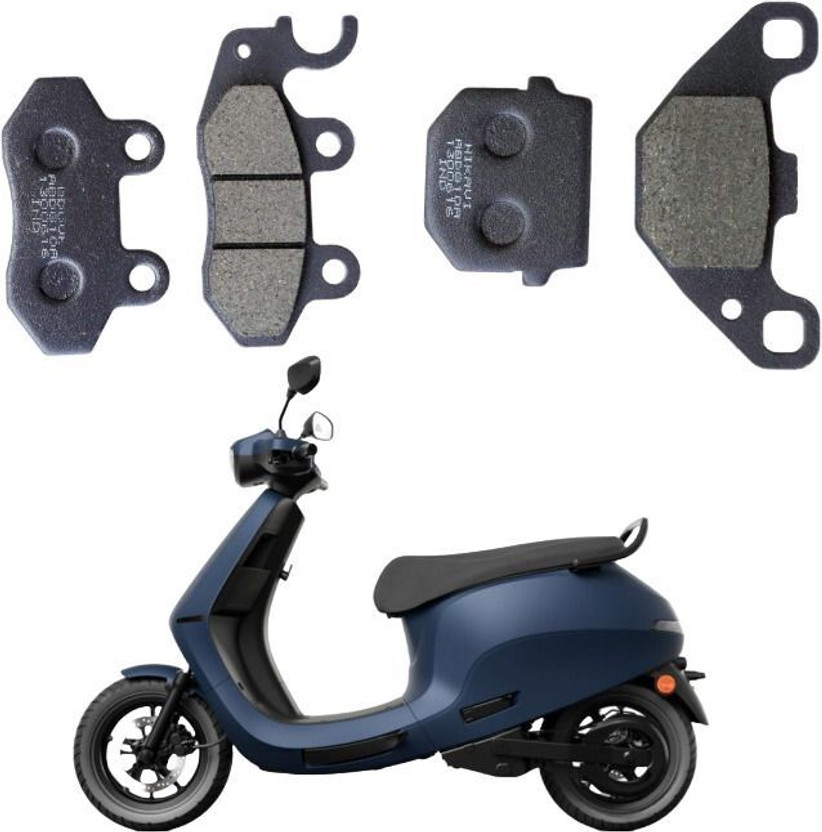 KONAYA Ola S1 Pro 1"GEN 2"GEN Brake Disc Pad Electric Scooter (FRONT+REAR) Vehicle Disc Pad(Pack of 4)